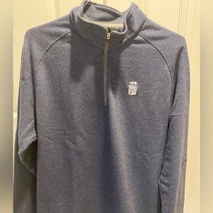 DUNNING quarter zip sweater California Golf Club logo